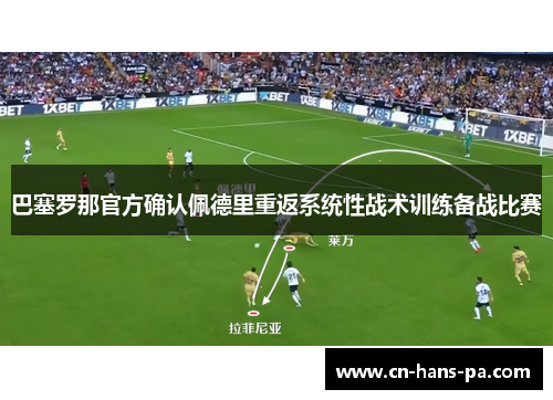 巴塞罗那官方确认佩德里重返系统性战术训练备战比赛 巴塞罗那官方确认佩德里重返系统性战术训练备战比赛
